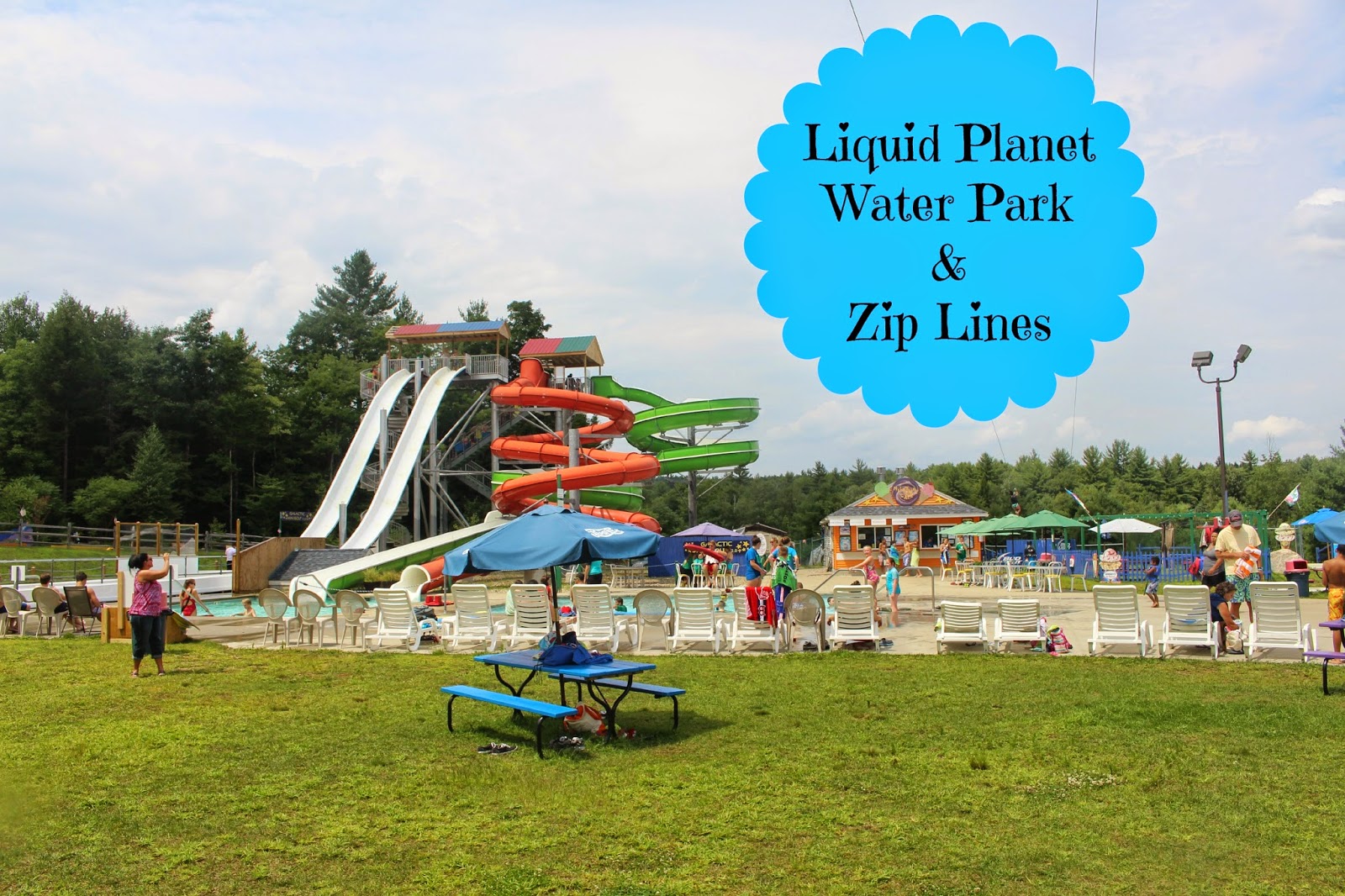 Liquid Water Park and Zip Lines Candia New Hampshire The