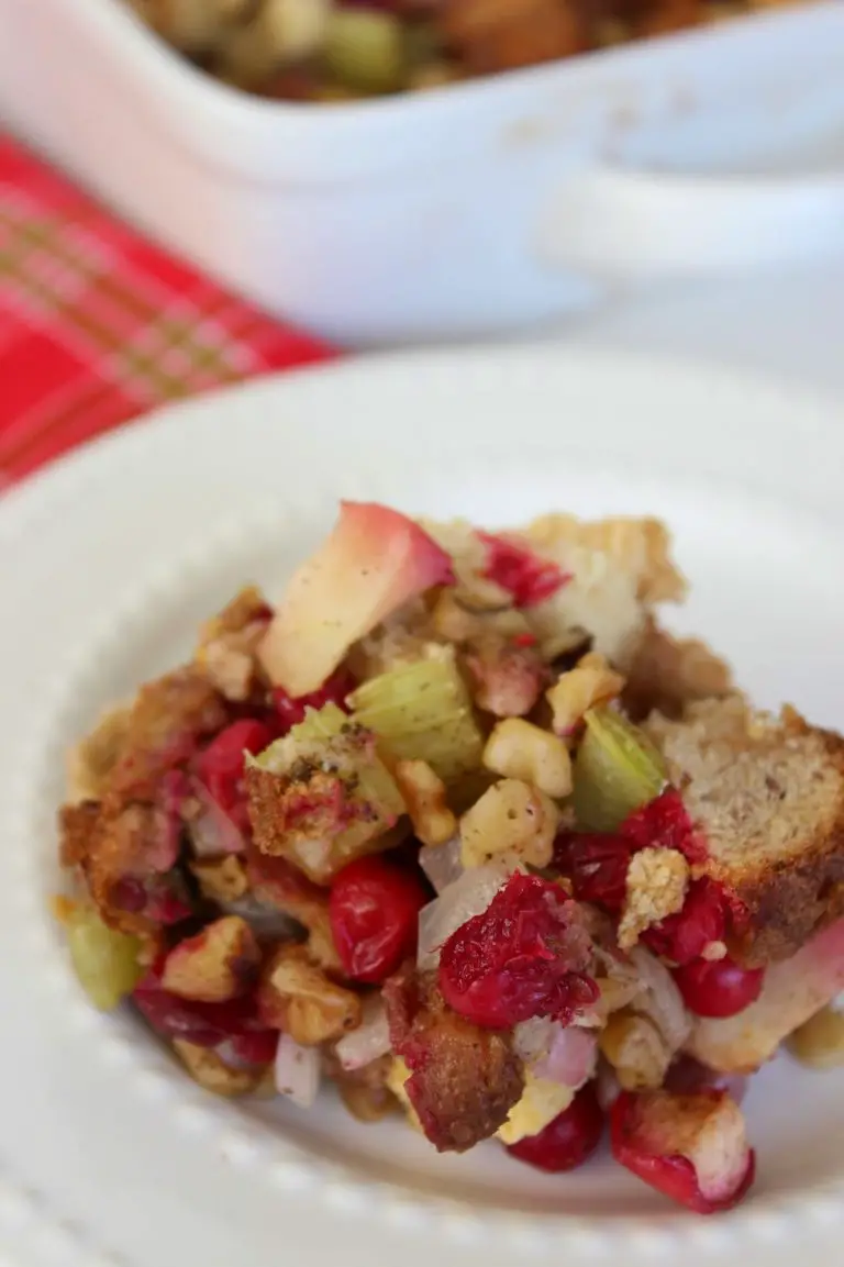 Cranberry Apple Walnut Stuffing Recipe