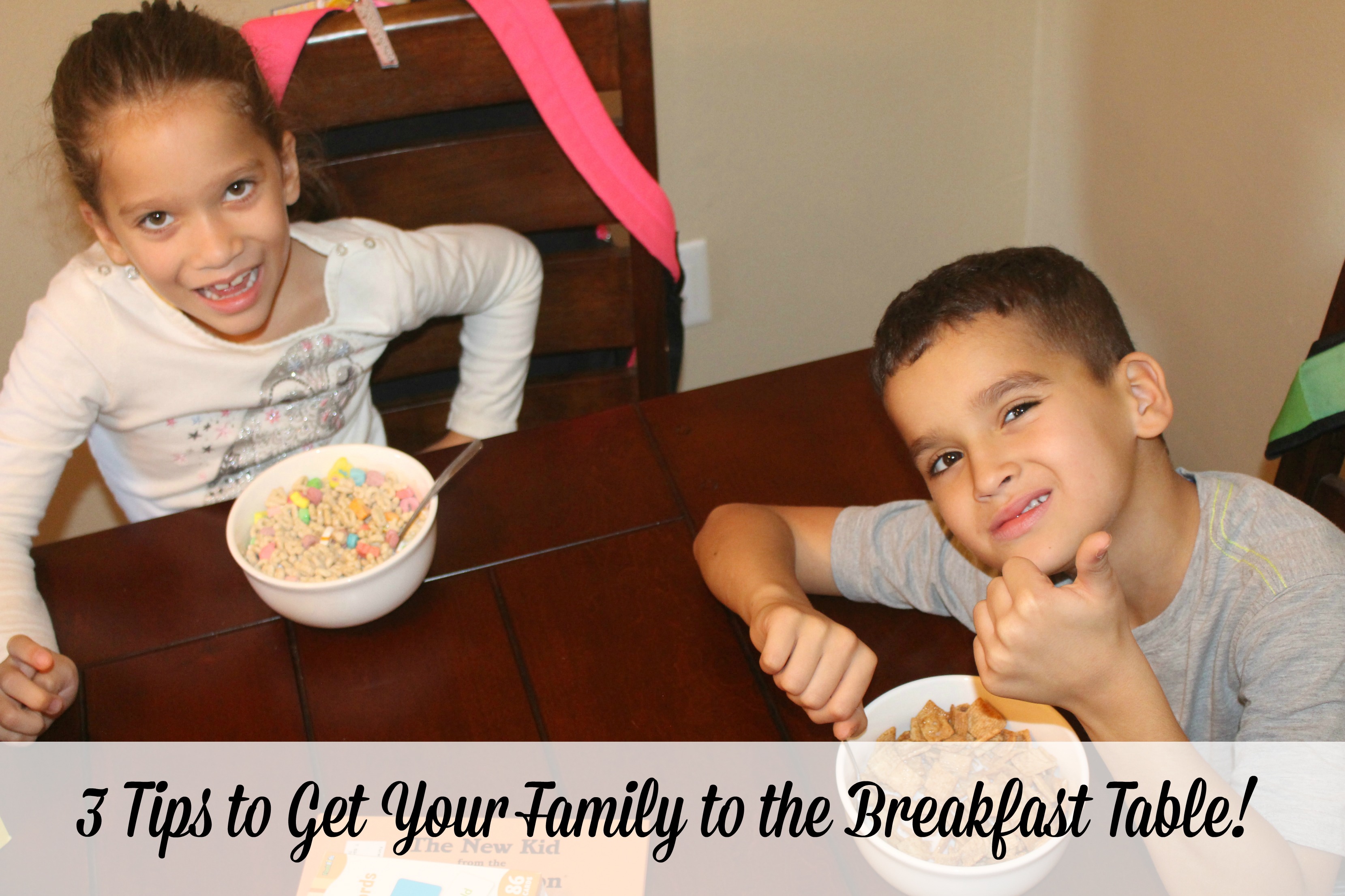 3 Tips to Get Your Family to the Breakfast Table + A Great Deal on Big G Cereal #BigGBreakfast