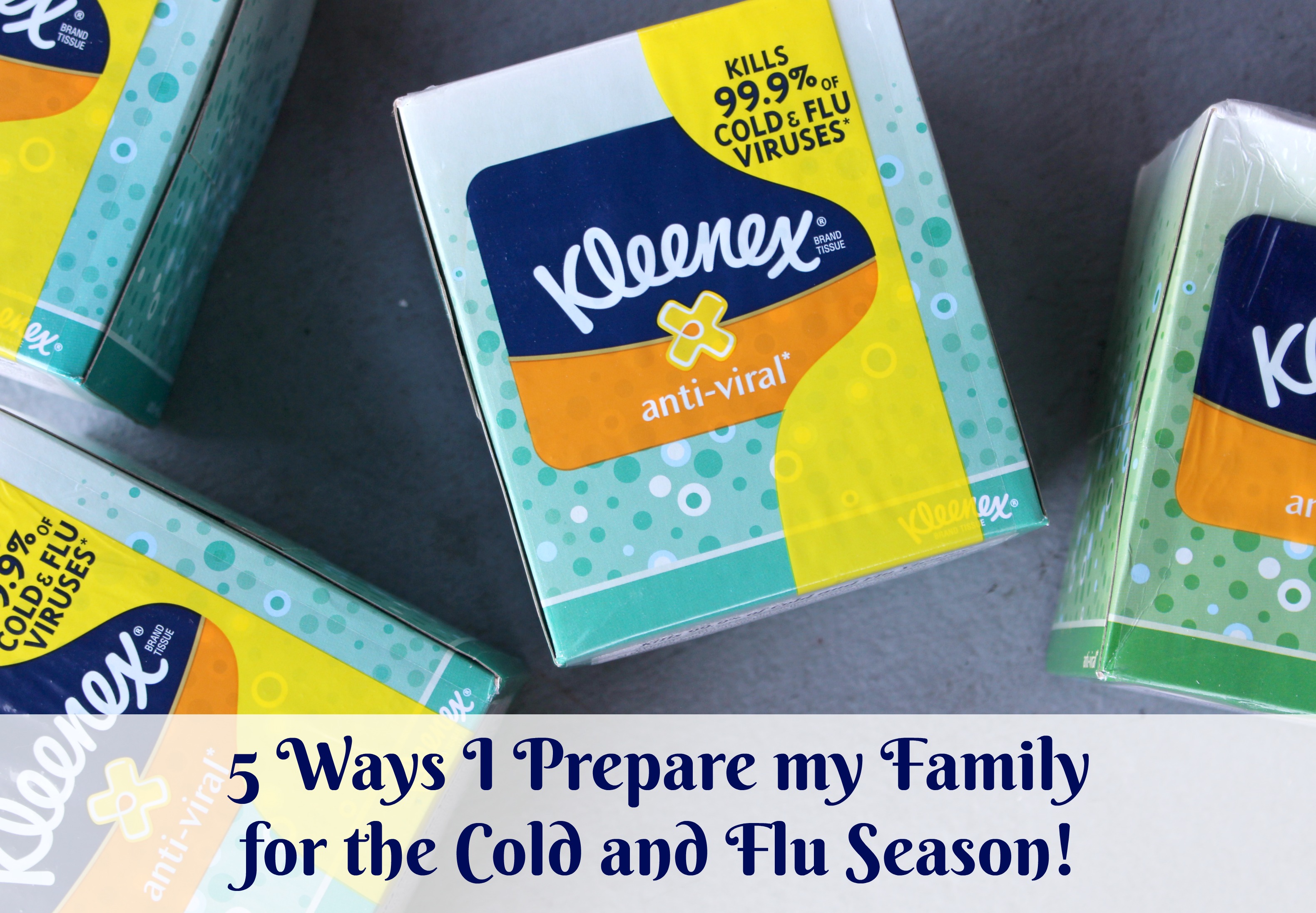 How My Family Prepares for the Cold and Flu Season!