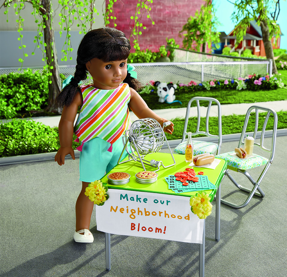 american girl melody block party set