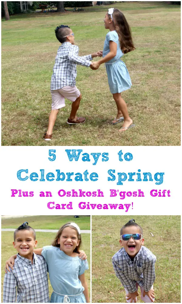 5 Ways to Celebrate Spring with Oshkosh B’gosh Giveaway and Coupon