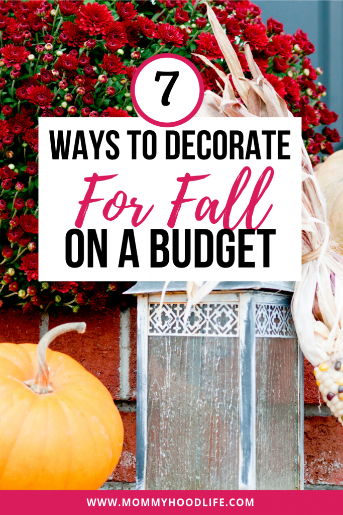 Fall Decorating Ideas on a Budget