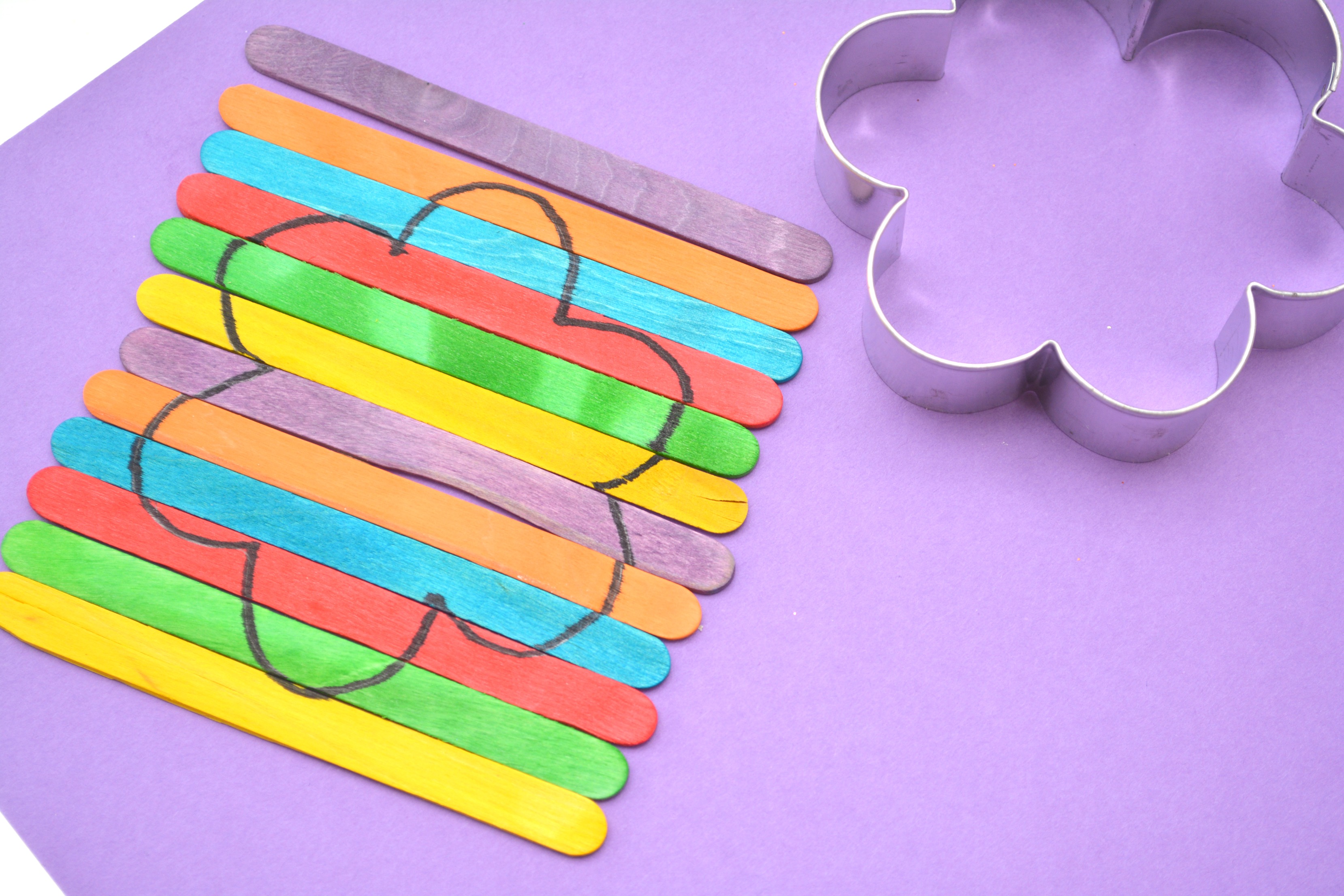 Popsicle Stick Craft Puzzle