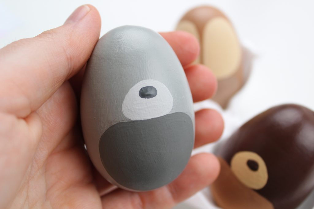 Woodland Animals Easter Egg Craft