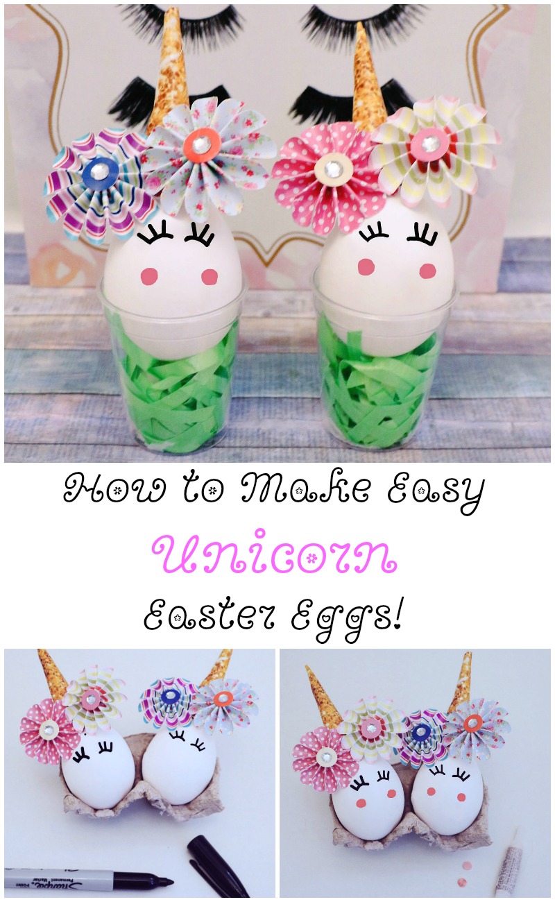 How to Make Unicorn Easter Eggs – Quick and Easy Unique Unicorn Craft