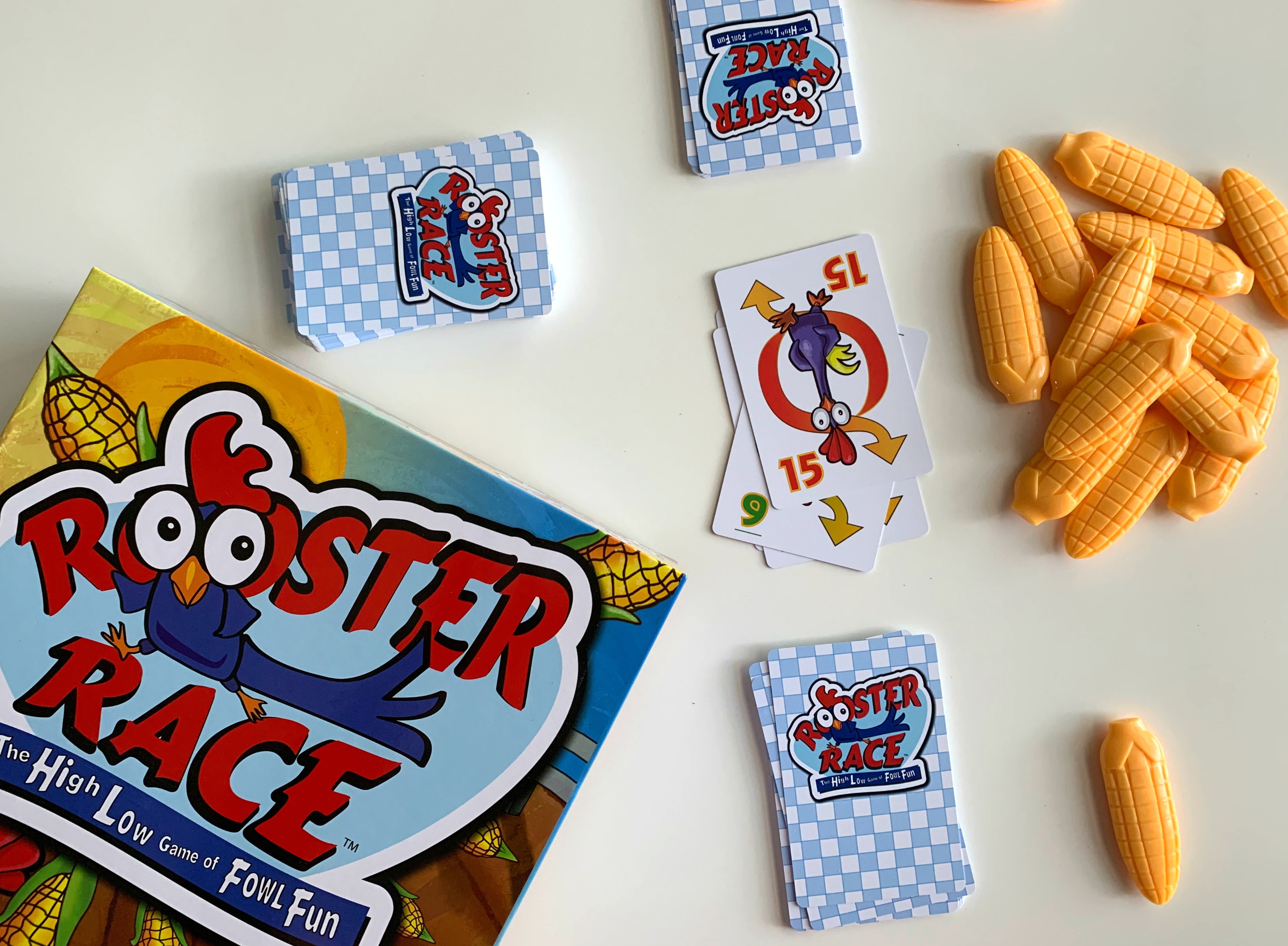 Rooster Race Family Card Game