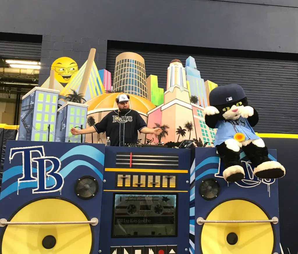 Tampa Bay Rays Family Fun Day dance party