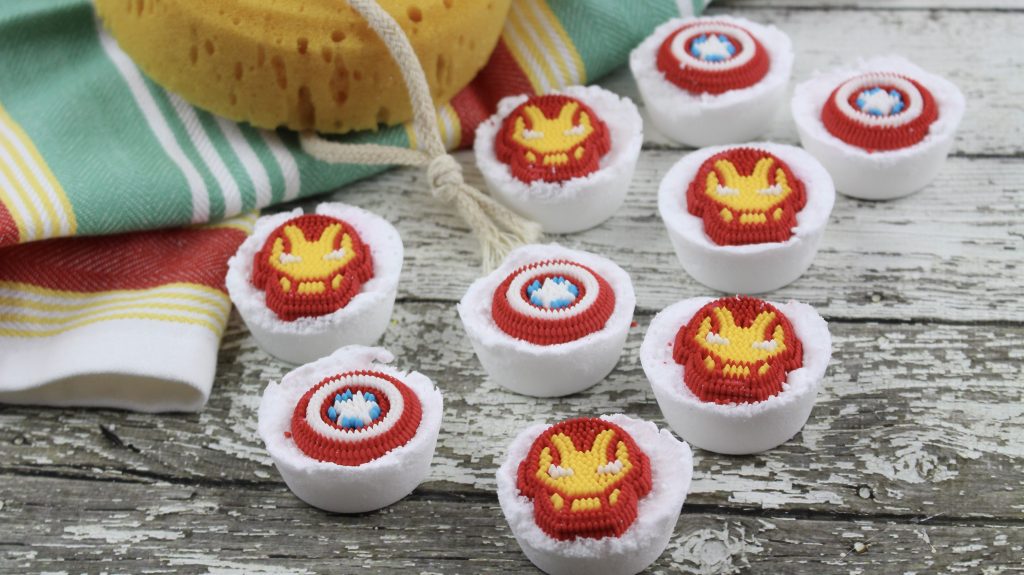 Easy Avengers Bath Bomb Recipe