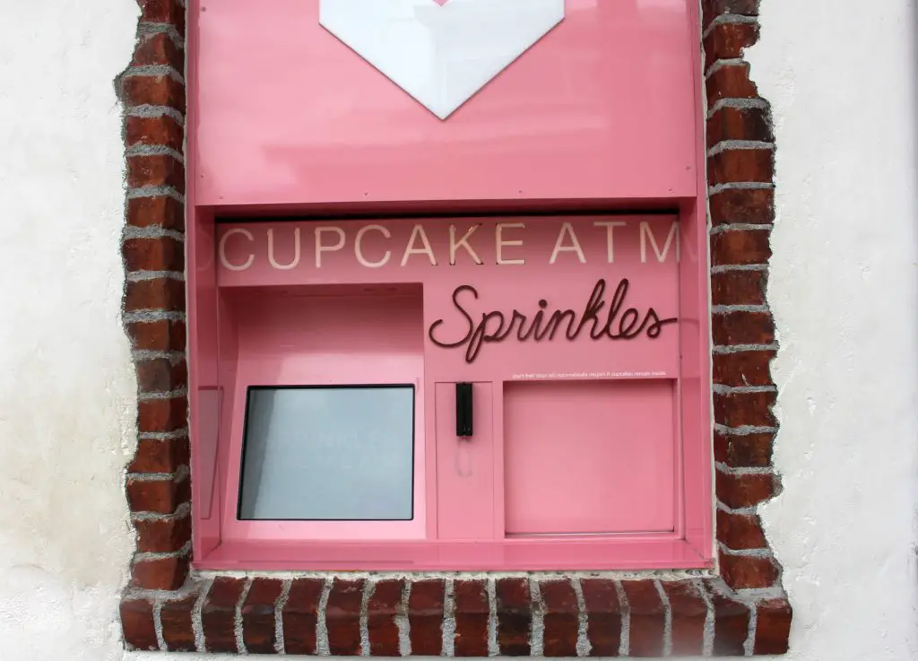 What to Eat at Disney Springs Cupcake ATM