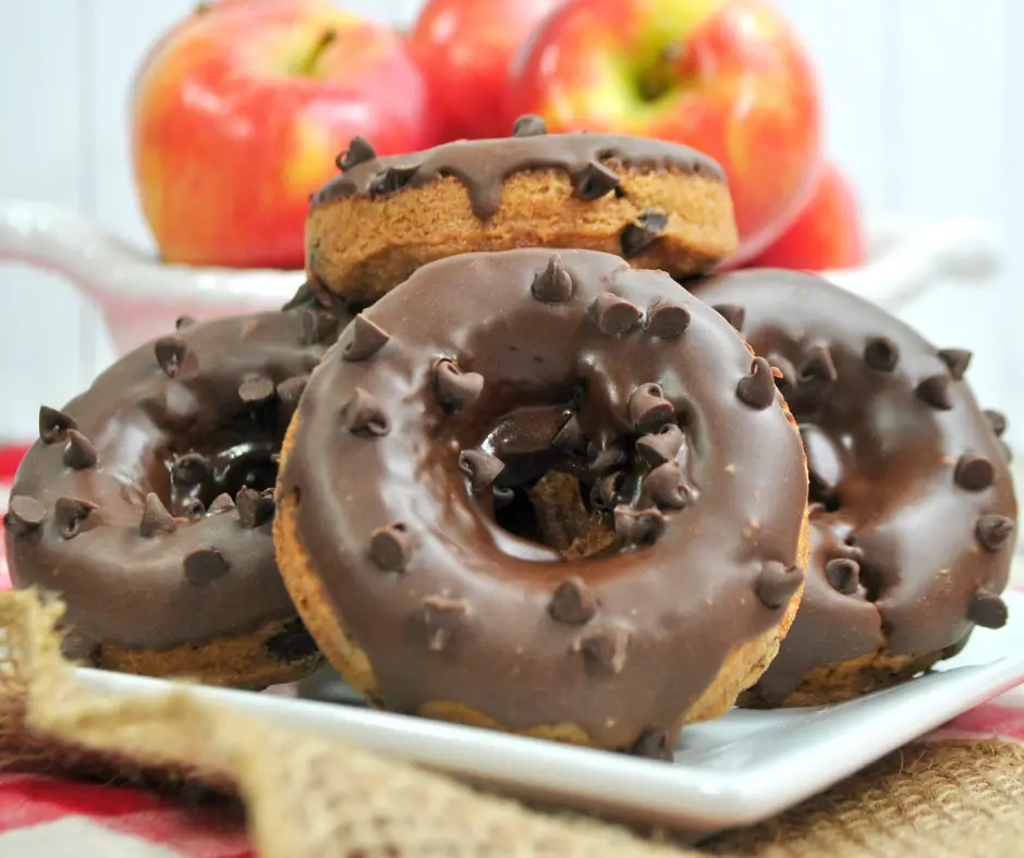 Apple Spiced Chocolate Chip Donuts Recipe