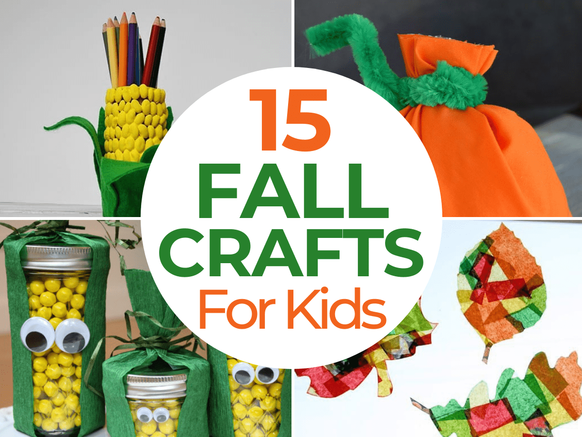 15 Fun Fall Crafts for Kids – Cute and Easy Craft Anyone Can Make