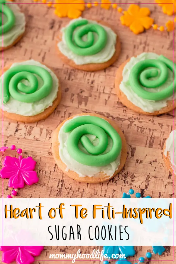 Heart of Te Fiti Cookies