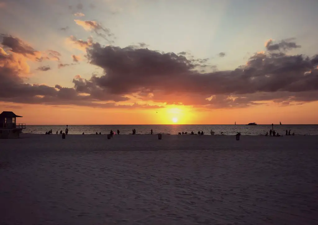 Sunset on Clearwater Beach