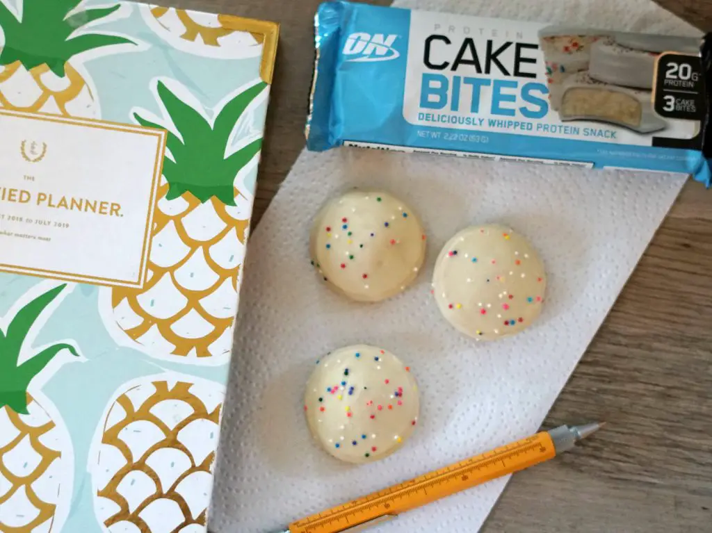 Cake Bites and Planner