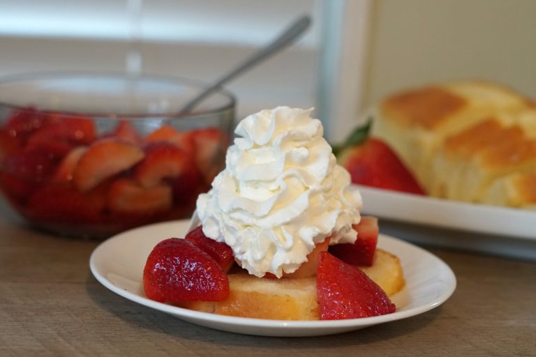 Simple Strawberry Shortcake Recipe with Fresh From Florida