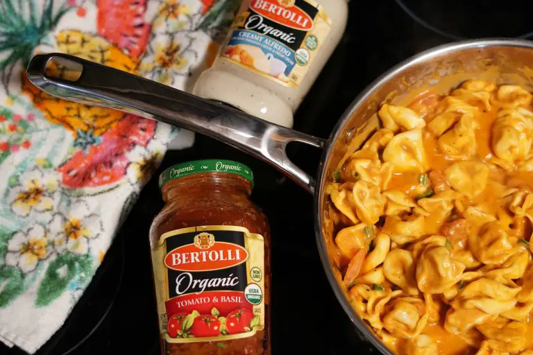 Creamy Tortellini with Rosa Sauce Recipe for Valentine's Day Dinner