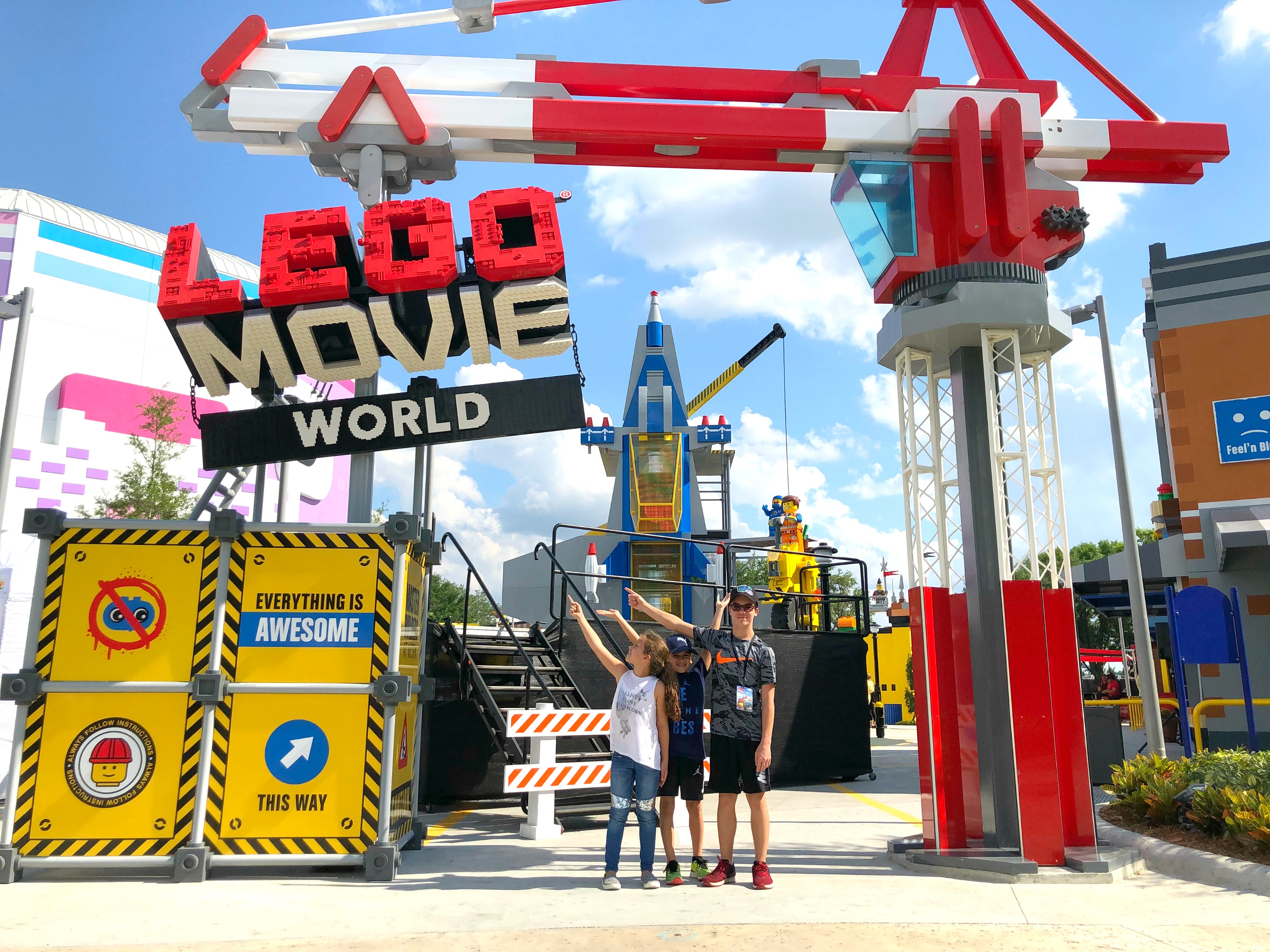 LEGO MOVIE World Grand Opening