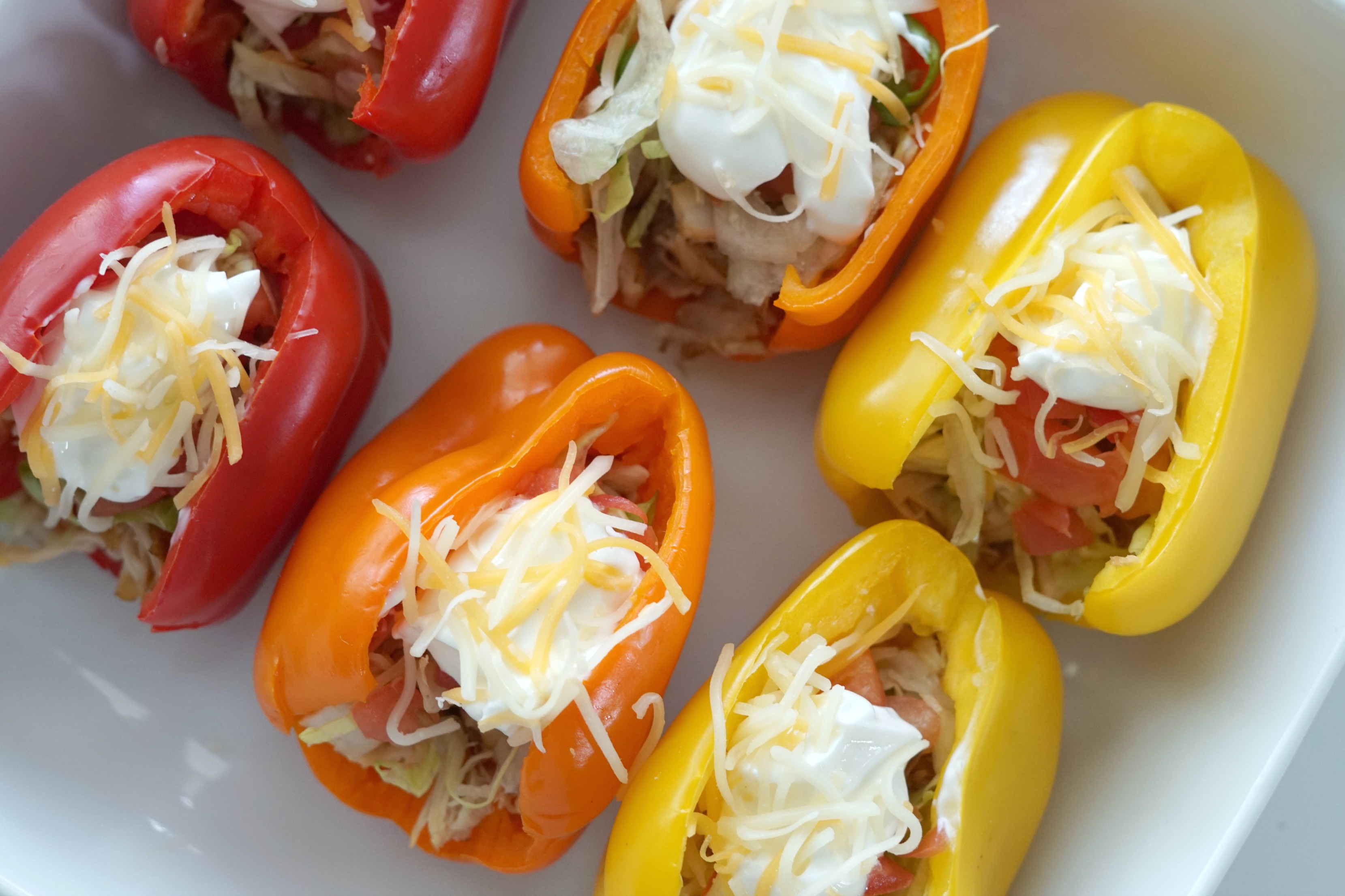 Tacos in A Bell Pepper