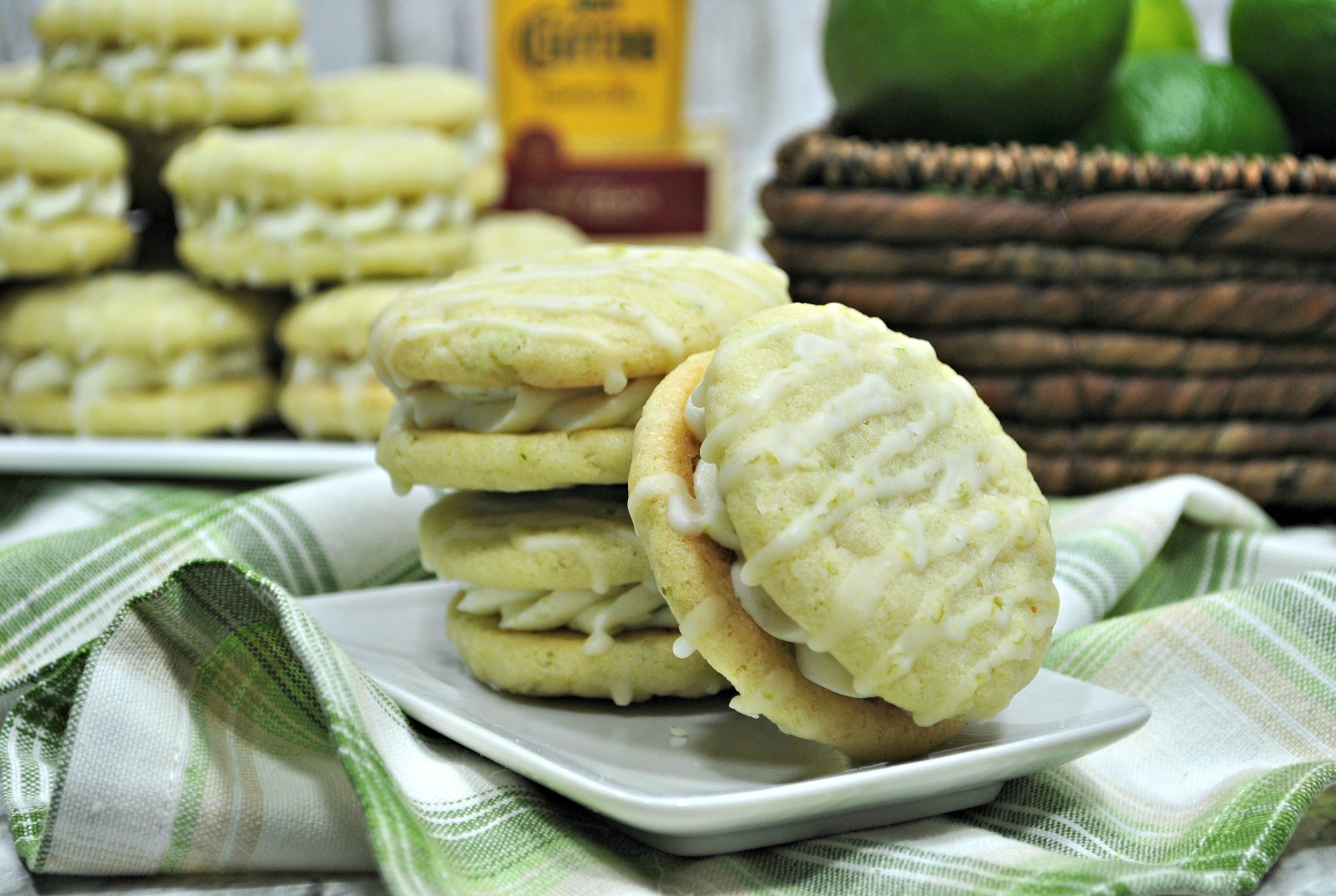 Margarita Cookies Recipe with Tequila Glaze for Cinco De Mayo