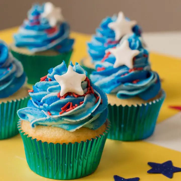 Patriotic Cupcake Ideas