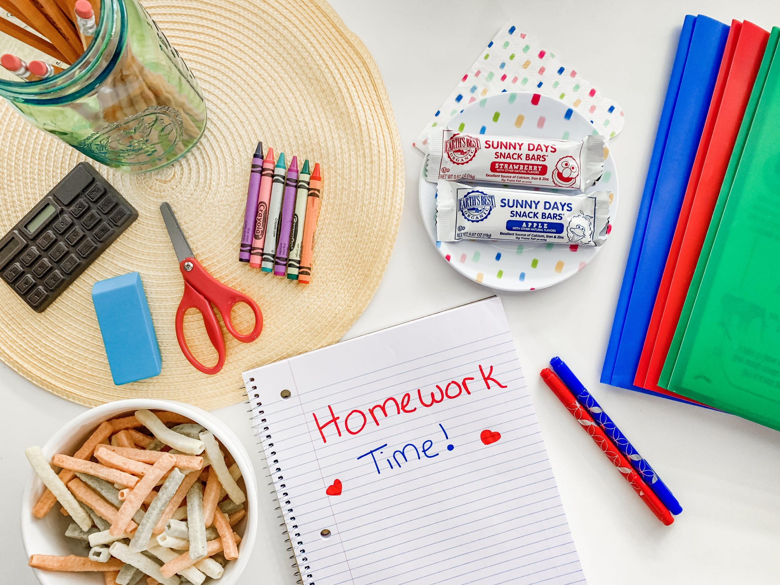 How to Make the Ultimate Homework Station + Printable Homework Chart