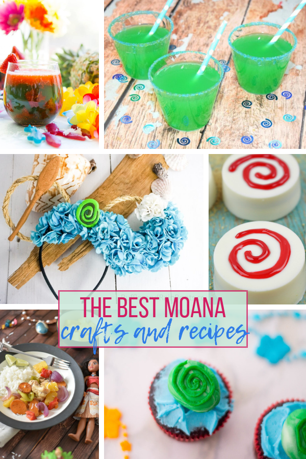 Moana Crafts and Recipes for a Moana Birthday Party