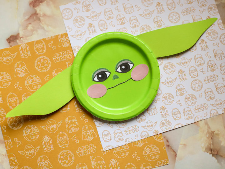 Build-a-Yoda Craft for Kids with a Free Printable Template