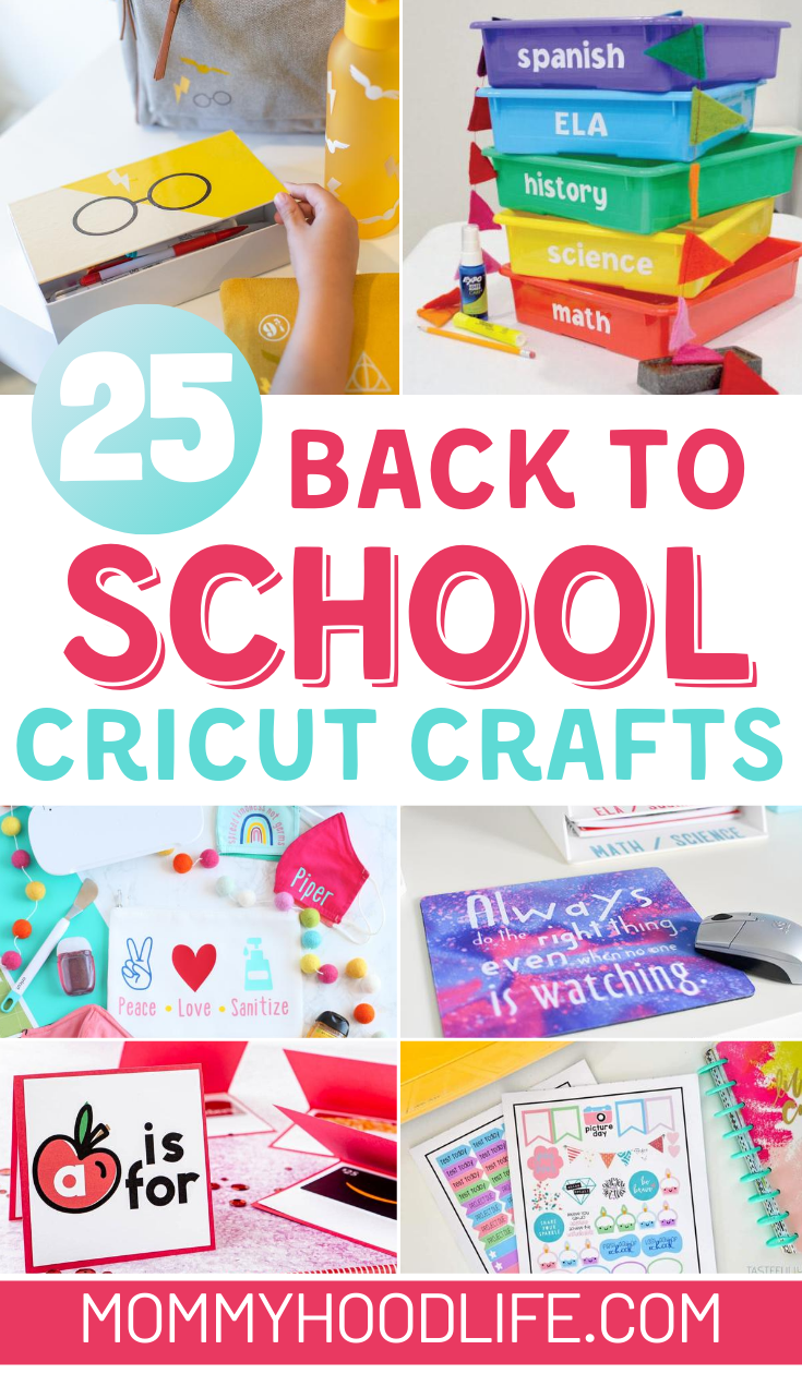 PERSONALIZED BACK TO SCHOOL ESSENTIALS MADE WITH THE CRICUT