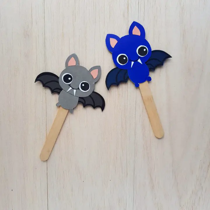 Bat Puppet Kids Paper Craft
