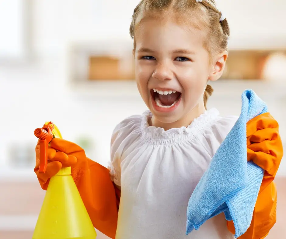 Chores For Kids That They Can Do at Every Age + Printable Chore Chart