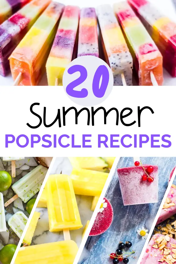 Summer Popsicle Recipes Ideas