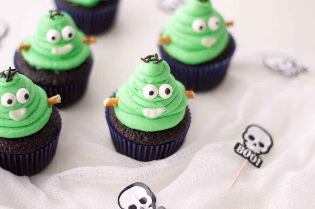Halloween Poop Emoji Cupcakes Recipe