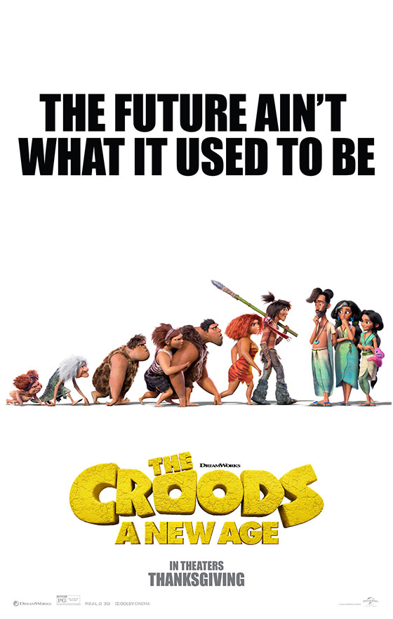 The Croods: A New Age is Coming to Theaters November 25th