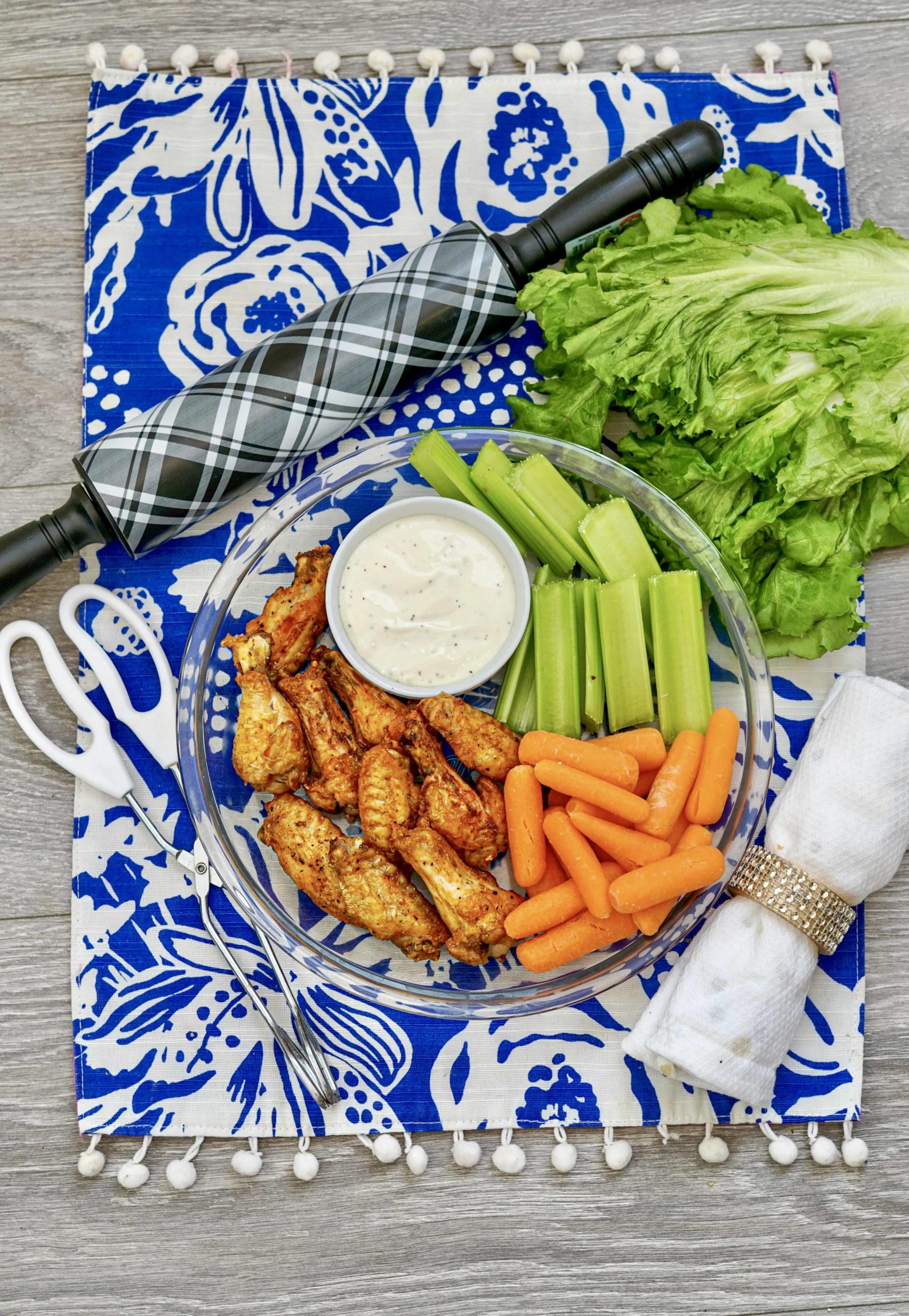 The Air Fryer Buffalo Chicken Wings Recipe You Need To Make