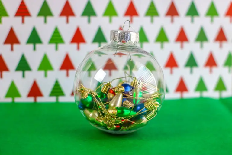 Christmas Lights Ornament Craft for Kids