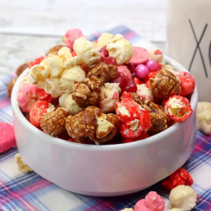 Cupid Flavored Popcorn Party Mix Recipe