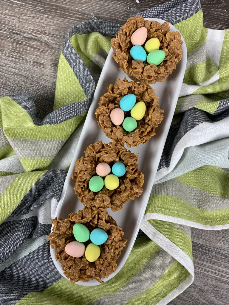 Peanut Butter Nests Candy Eggs Recipe