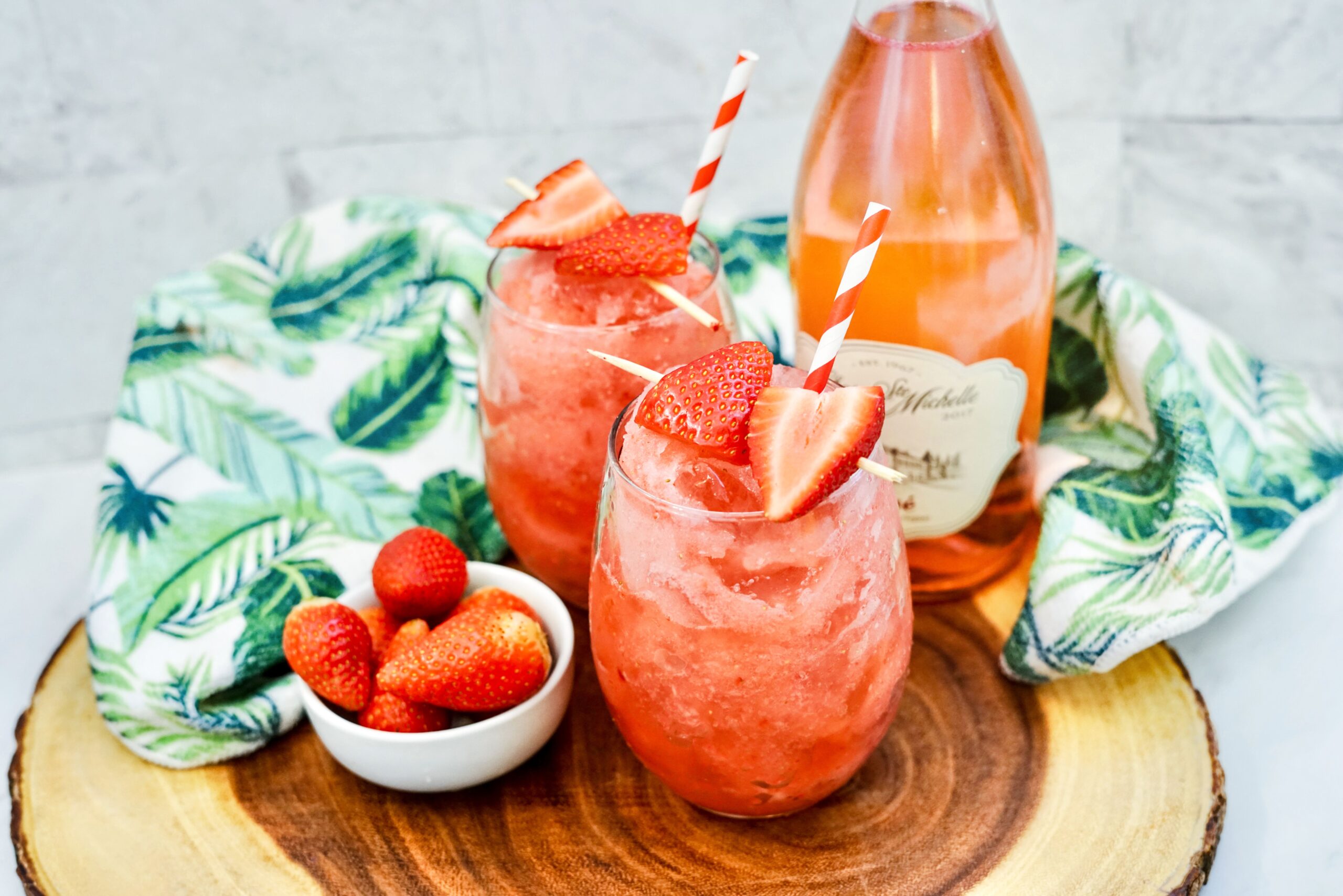 Strawberry Frozé: Frozen Rose is a Perfect Summer Treat