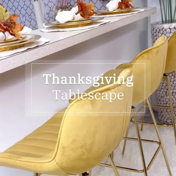 A Feast for the Senses: Elevate Your Thanksgiving with Swivel Bar Stools and Oak Dining Chairs